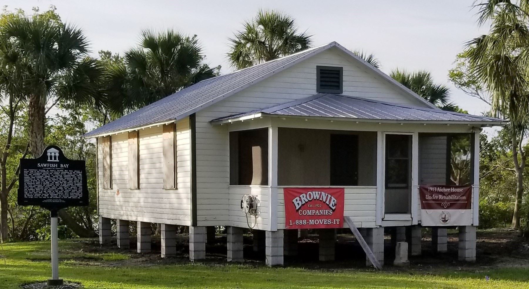 Photo of the 1913 House at Sawfish Bay Park