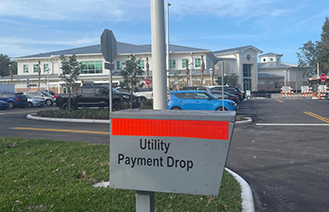 utility payment box moved