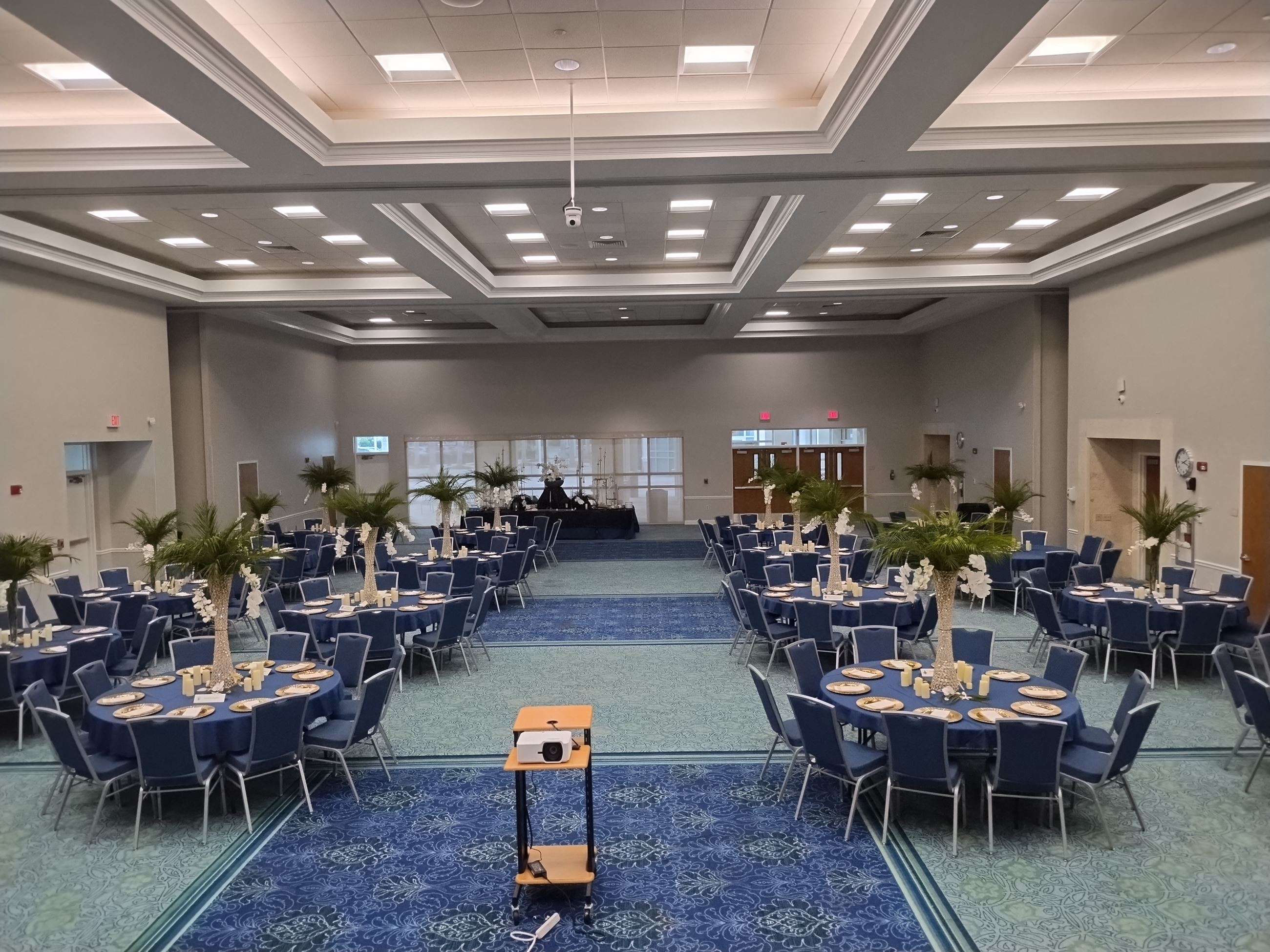 Banquet from room A stage