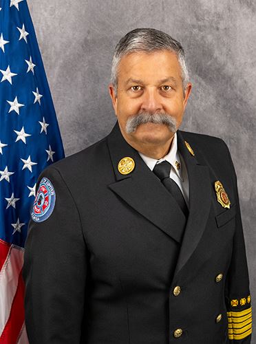 Fire Chief Darrel Donatto in Uniform